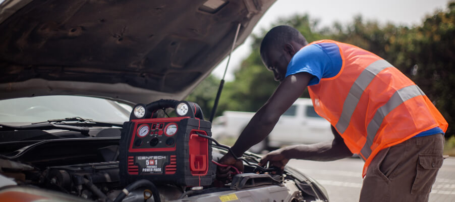 Battery Jump Start...